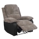 image 3 of Grey Jumbo Cord Reclining Sofa Suite With Armchair, 2-Seater Sofa And 3-Seater Sofa