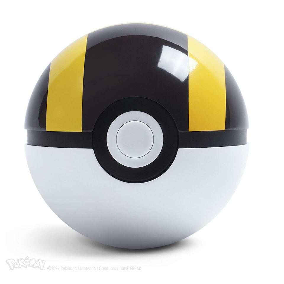 image 1 of Pokémon Die-Cast Ultra Ball Replica | Black
