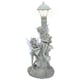 image 1 of Solar Fairies Under Lamp Post Ornament with LED Light
