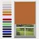 image 1 of Blackout Roller Blind Burnt Orange 210cm | Orange | Burnt Orange