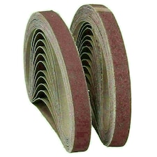 457mm x 13mm Mixed Grit Abrasive Sanding Belts Power File Sander Belt 25 Pack