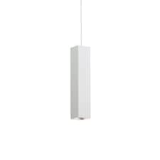 Sky 1 Light Slim Ceiling Pendant White, GU10