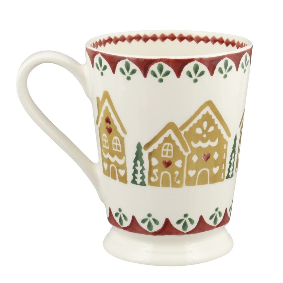 image 1 of Emma Bridgewater Gingerbread House Cocoa Mug, Ceramic