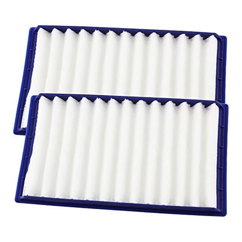 image 1 of SPARES2GO Washable H Level Filters compatible with Dyson DC02 Vacuum Cleaner (Blue, Pack of 2)