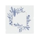 image 1 of Christmas Holiday Frame With Pine Branches Splash Back | White