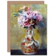 image 1 of Renoir Pierre Auguste Bouquet Vase Blank Art Card