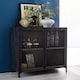 image 1 of Small Sideboard - Metalica Iron - L40 x W90 x H80 cm | Black
