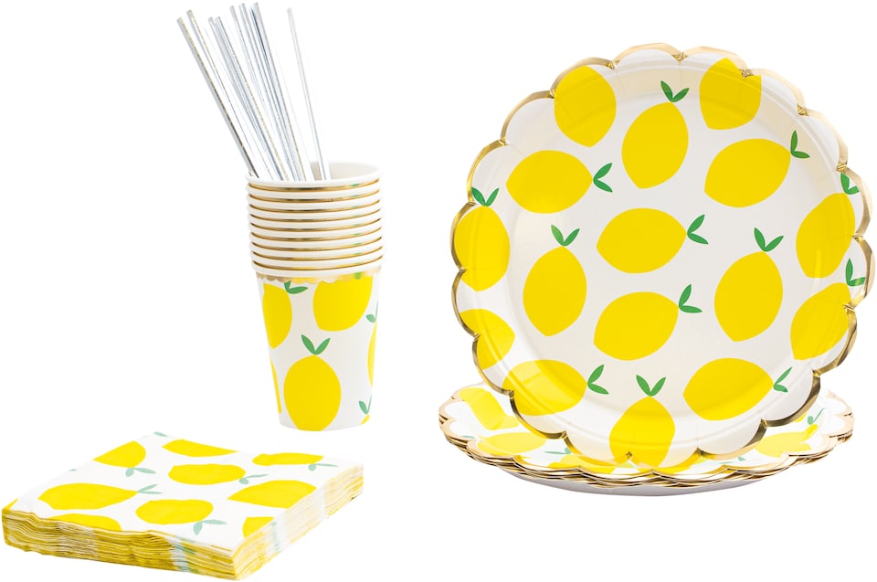 image 1 of 40 Piece Party Tableware Set