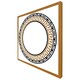 image 1 of Greek key frame (Picture Frame) Brown | Oak | S
