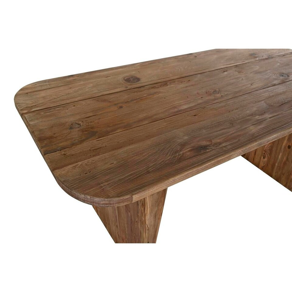 image 1 of Dining Table DKD Home Decor Natural Recycled Wood Pinewood (180 x 90 x 77 cm) N/A