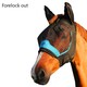 image 2 of Woof Wear Uv Fly Mask With Ears Black | Size: Large
Colour: Black/Turquoise