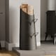 image 2 of Fire Vida Coal Hod Log Fire Storage Fireside Fireplace Accessory, Black