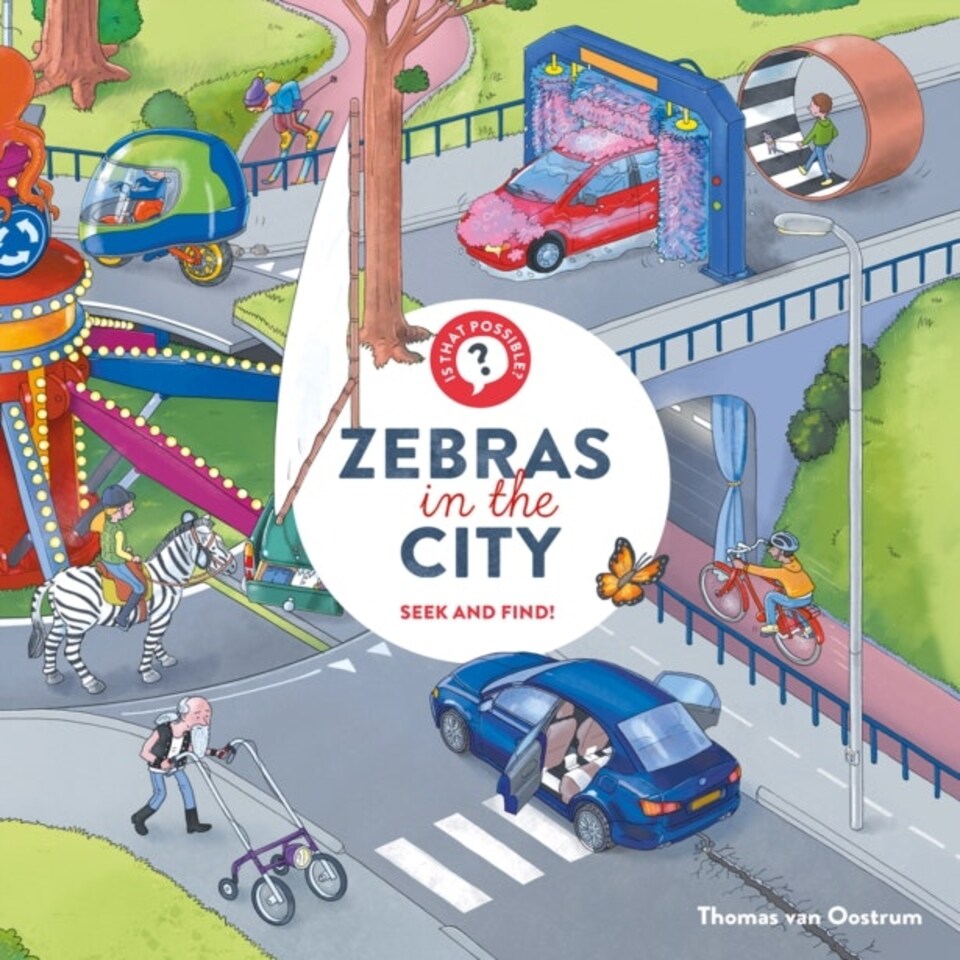 Is That Possible Zebras In The City