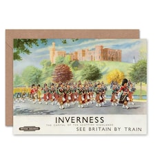 Travel Inverness British Railways Scotland Scottish Scotland Card