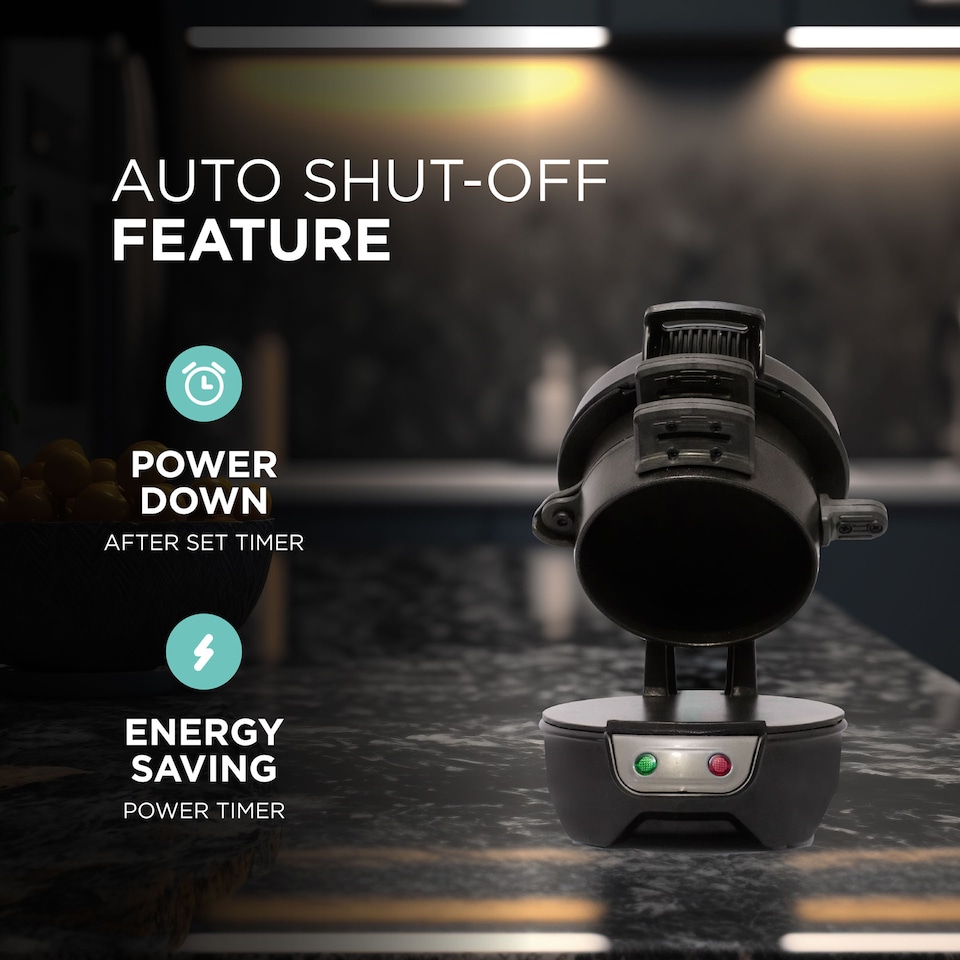 image 1 of Muffin Maker, Electric Breakfast Sandwich Maker & Grilled Sandwich Toastie Maker