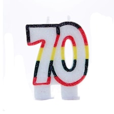 Apac Glitter 70 Candle - Multicoloured - One Size