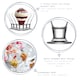 image 2 of LAV Frosty Ice Cream Bowls - 9cm - Clear - Pack of 6 | Clear | Clear