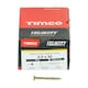 image 3 of Timco - Velocity Premium Multi-Use Screws - PZ - Double Countersunk - Yellow  (Size 5.0 x 50 - 200 Pieces)