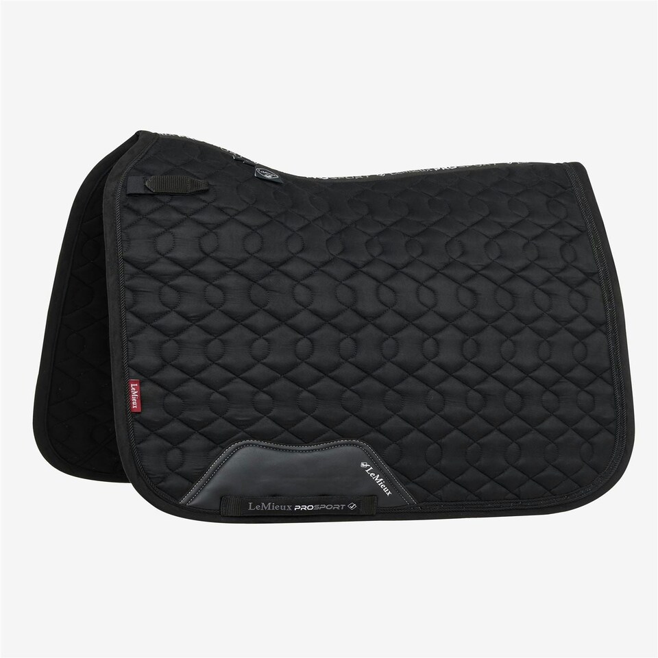 image 1 of LeMieux Crystal Suede Dressage Pad Brown | Small/Medium