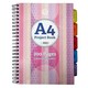 image 1 of Silvine A4 5 Part Project Divider Book