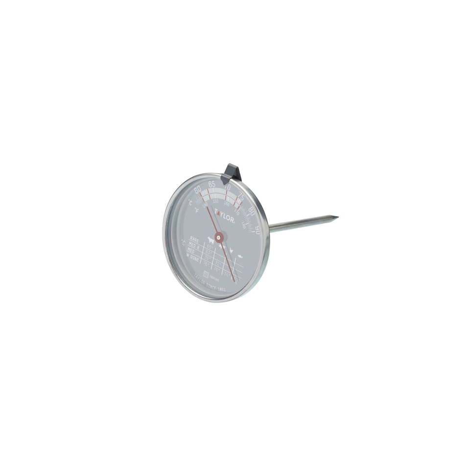 image 1 of Taylor Leave-In Meat Thermometer Stainless Steel