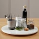 image 1 of Interiors by Premier Gunmetal Black Hanging Rail, Wall Mounted Kitchen Rail For Utensils Or Towels, Durable Metal