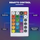 image 4 of HOMCOM RGB Floor Lamps LED Corner Lamp with Remote Control Mood Lighting