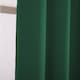 image 8 of Forest Green Blackout Curtains - Dark Thermal Eyelet - 46 x 72 Drop - 2 Panel | Green | One Size