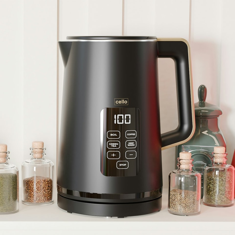 image 1 of Cello Digital Kettle with Temperature Control