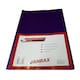 image 1 of Pack of 10 A4 Frosted Purple Exercise Book Covers