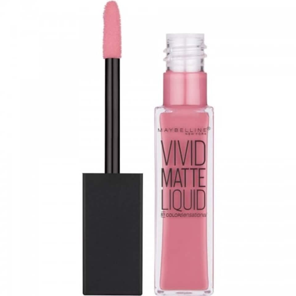 image 1 of Maybelline Color Sensational Vivid Matte Liquid 8ml N/A