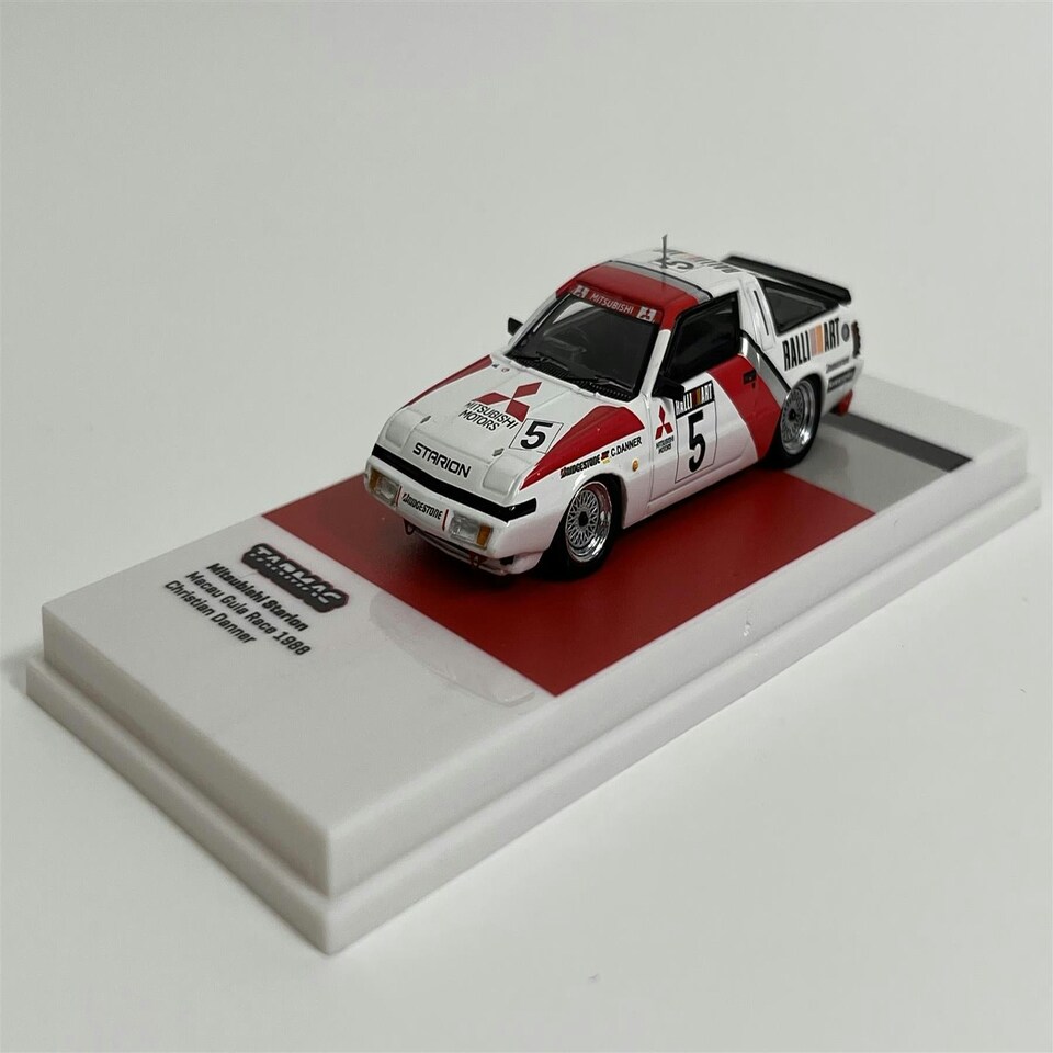 image 1 of Mitsubishi Starion Macau Guia Race 1988 Christian Danner #5 1:64 Tarmac Works T6405588MGP05