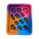 image 1 of Parallax Plastics Ltd Grad-Dual Dog Slow Feeder - Multicoloured - 18cm