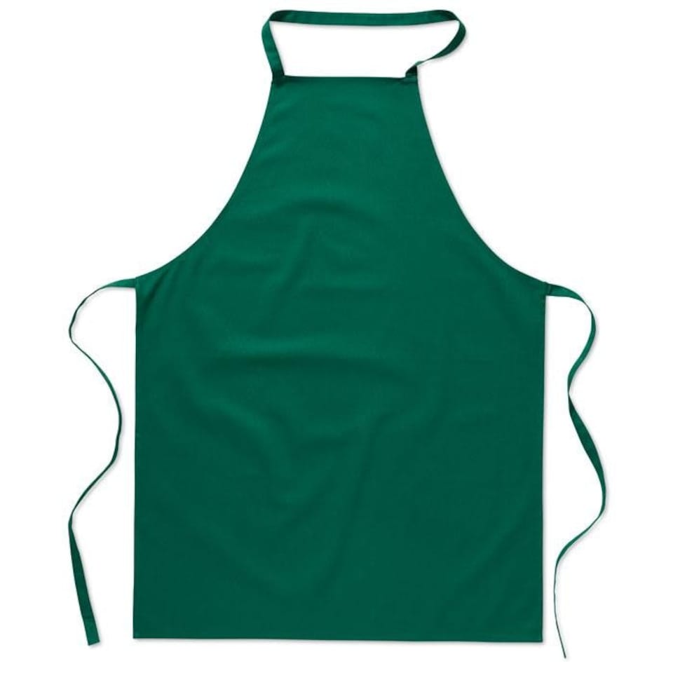 image 1 of MidOcean Kitab Cotton Kitchen Apron - Green - One Size