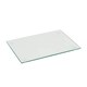 image 4 of Harbour Housewares Glass Placemats - 6 Pack - 30 x 20cm - Clear - Elegant, Heat-Resistant Table Set Clear