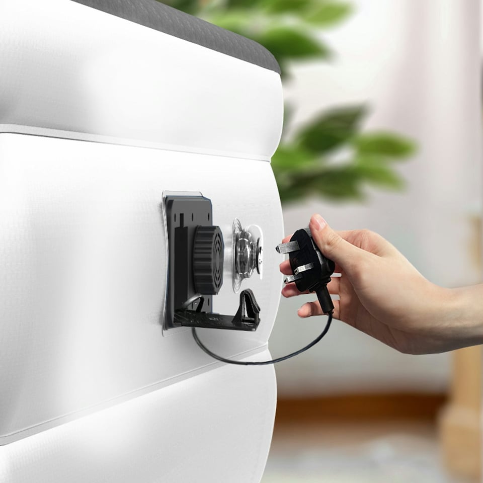 image 1 of Cosi Home Single Size Air Bed - Built-in Electric Pump and Pillow