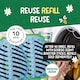 image 8 of Ecoegg Dryer Balls | Fresh Linen | Reduces Drying Time | Tumble Dryer Balls Replacement | Freshens and Softens Clothes | Hypoallergenic | 2 Eggs | Scent Boosters