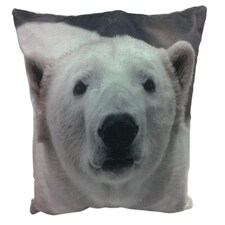 Polar Bears Cushion Cover with Cusion Pads (43x43 cm) Multi