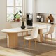 image 10 of HOMCOM Dining Chairs Set of 4 w/ Curved Back, Steel Legs 
