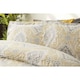 image 2 of Belledorm Maya Paisley Duvet Cover Set - White/Grey/Oyster - Superking