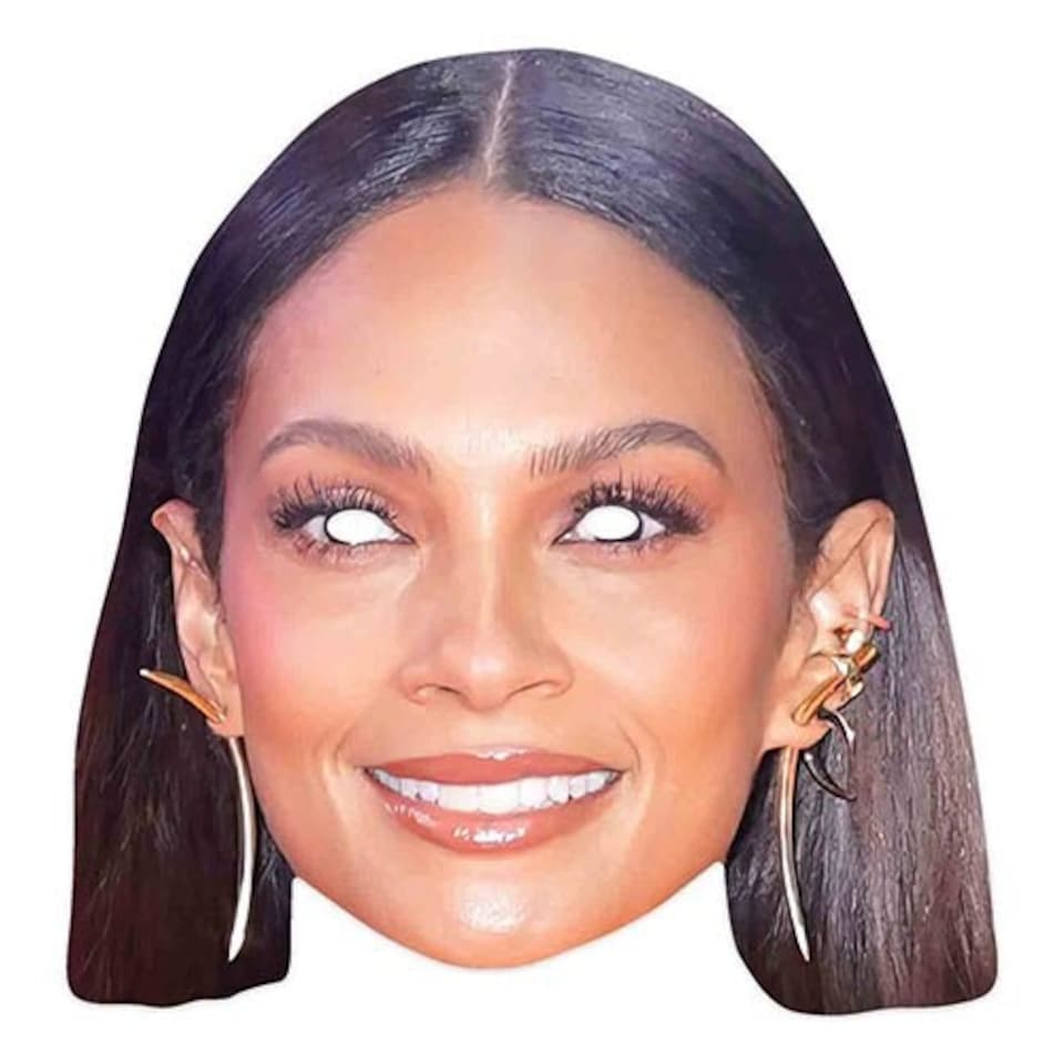 Alesha Dixon Cardboard Face Mask