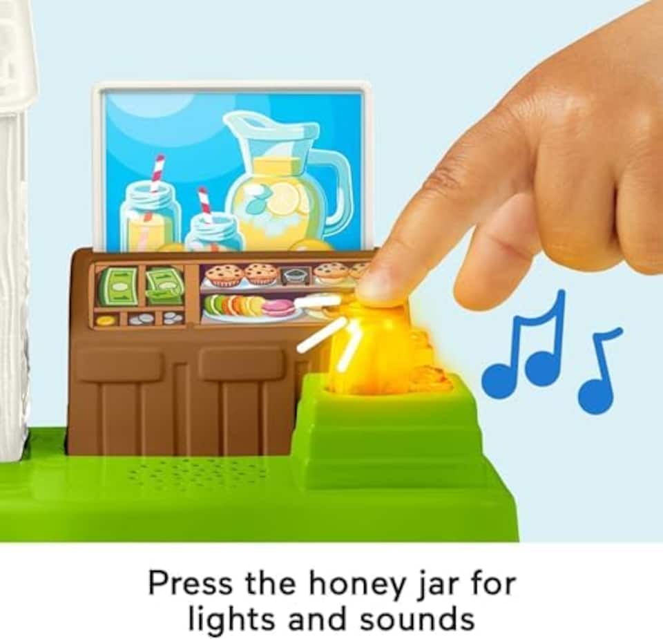 image 1 of Fisher Price Little People Lemonade Stand Playset