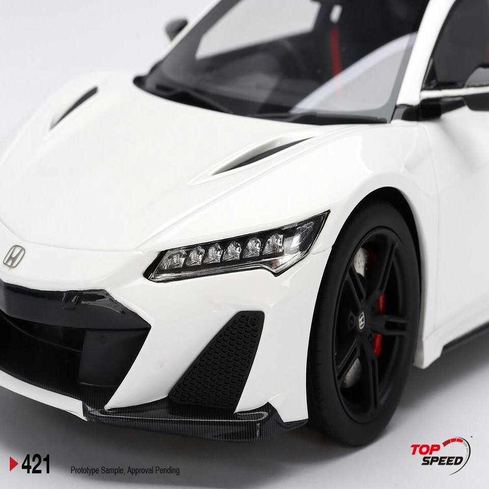 image 1 of Honda NSX Type S 2022 130R White 1:18 TSM TS0421