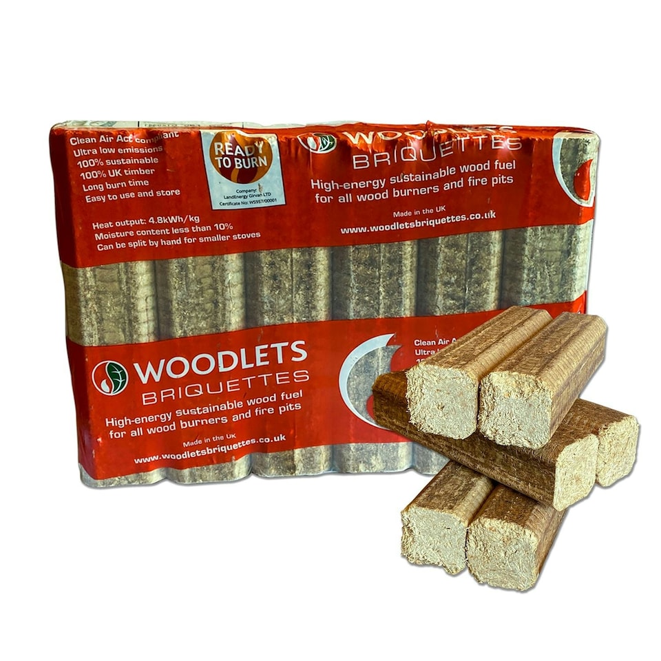 image 1 of Woodlet Fire Eco Briquettes -1 Pack of 6 Logs
