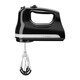 image 2 of KitchenAid 6 Speed Hand Mixer Flex Edge Onyx Black