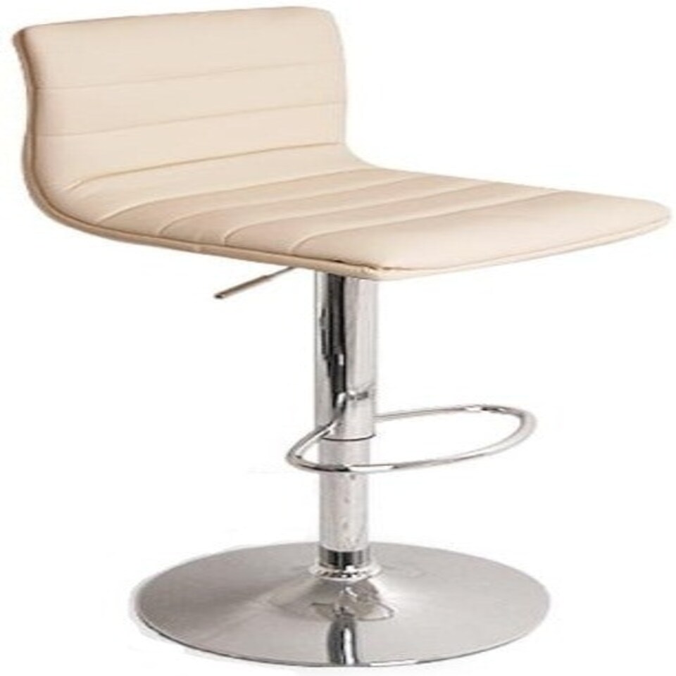 Vista Breakfast Bar Stool Cream Height Adjustable Cream
