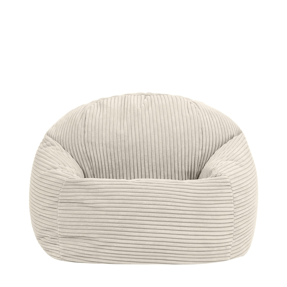 image 1 of icon Kids High Rest Beanbag Corduroy Natural Beige Cream