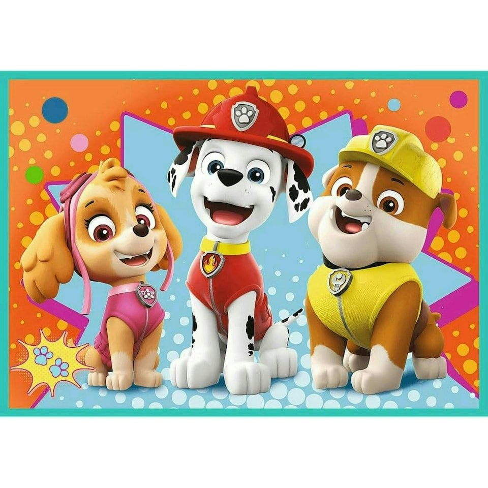 image 1 of Trefl Paw Patrol Team Puzzle - 4in1