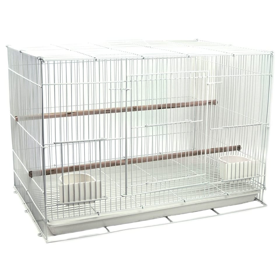 image 1 of Budgie Breeder Cages - Pack of 4 Sealey Wire Cages | Little Friends
