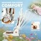 image 6 of AIYAPLAY 5 in 1 Foldable Kids Trike, Toddler Tricycle for 1-3 Years, Cream White